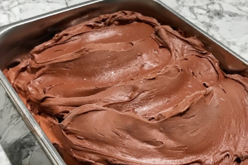 Eissorten: dunkle Schokolade